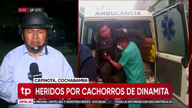 Cochabamba: Reportan tres policías heridos tras duro enfrentamiento con bloqueadores en Capinota 