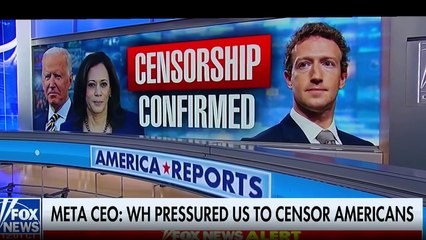 Zuckerberg Admits to Mass Censorship with Biden-Harris Admin
