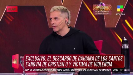 EXCLUSIVO: El DESCARGO de Dahiana De Los Santos, EXNOVIA DE CRISTIAN U y VÍCTIMA DE VIOLENCIA