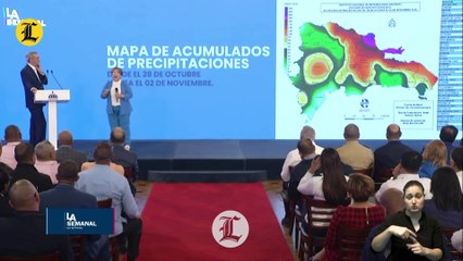 Gobierno pasa balance a lluvias del fin de semana; no hay víctimas fatales