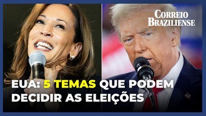 Os cinco temas cruciais da campanha presidencial americana
