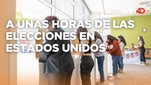 A unas horas para las elecciones presidenciales en Estados Unidos, todavía no hay un favorito