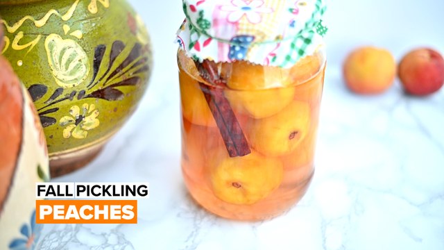 Fall Pickling: Peaches
