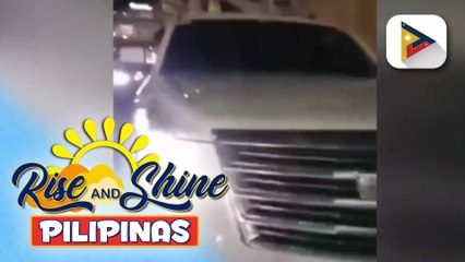 SUV na may plakang 7, pumasok sa EDSA bus lane; Sasakyan, tinangkang sagasaan ang traffic enforcer