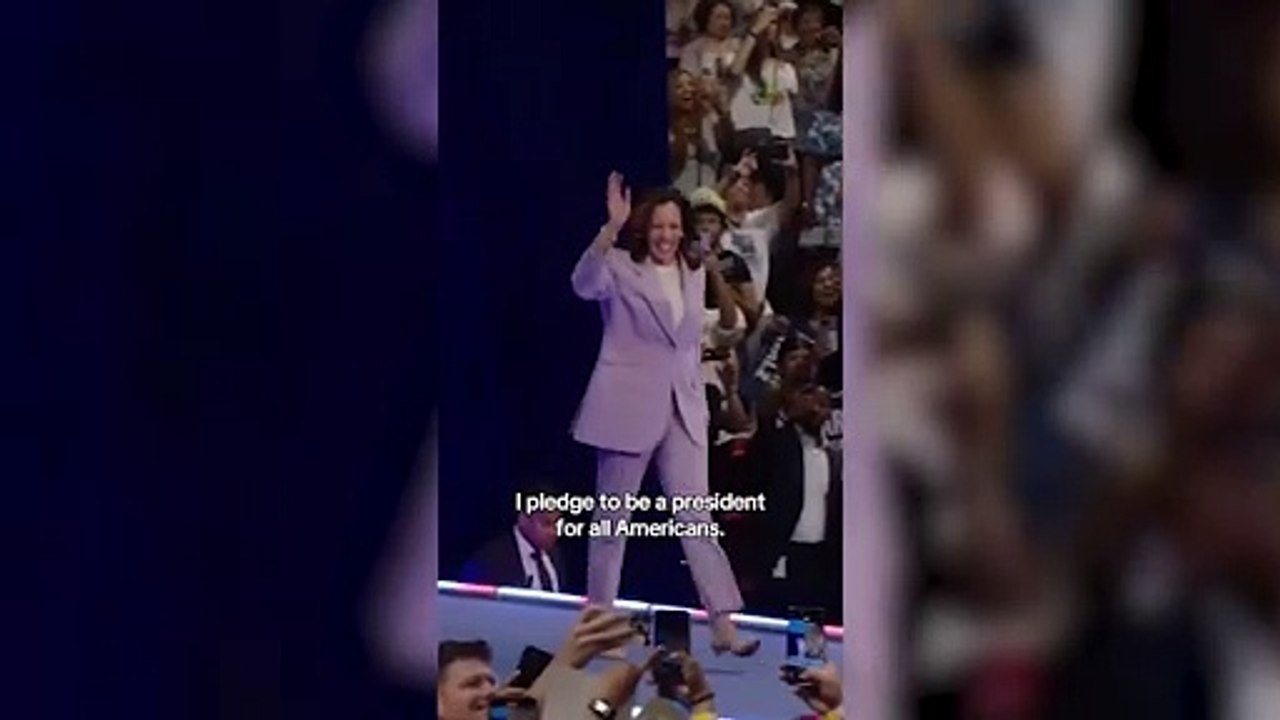 Kamala Harris - Seré presidenta para todas las estadounidenses