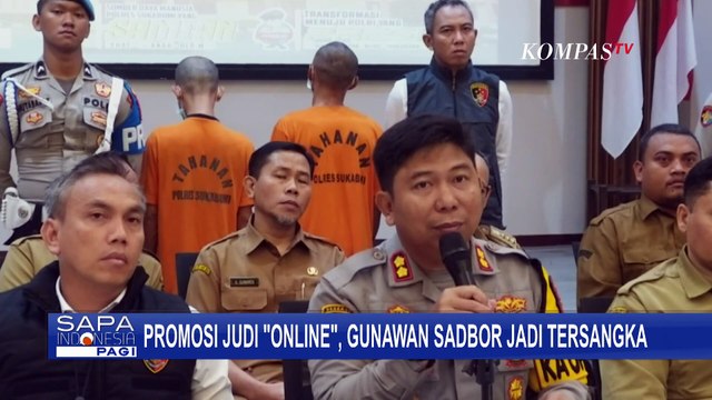 Terima 'Gift' dari Akun Situs Judi Online, Tiktokers Gunawan Sadbor Ditangkap Polres Sukabumi