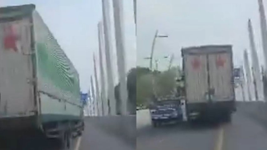 Sebelum Tabrak Lari di Tangerang, Sopir Truk Sudah Ugal-ugalan Sejak di Bekasi, Netizen Polisi Ngapain Aja