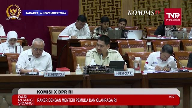 Cerita Anggota DPR RI di Depan Menpora Dito dan PSSI Suka Sepak Bola hingga Ditelepon Gusdur