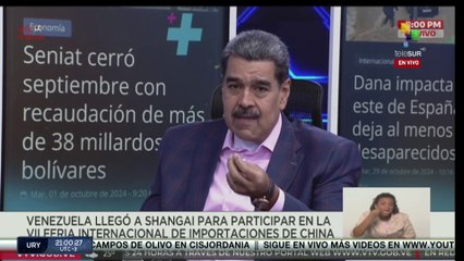 Pdte. Nicolás Maduro y las Importaciones desde China