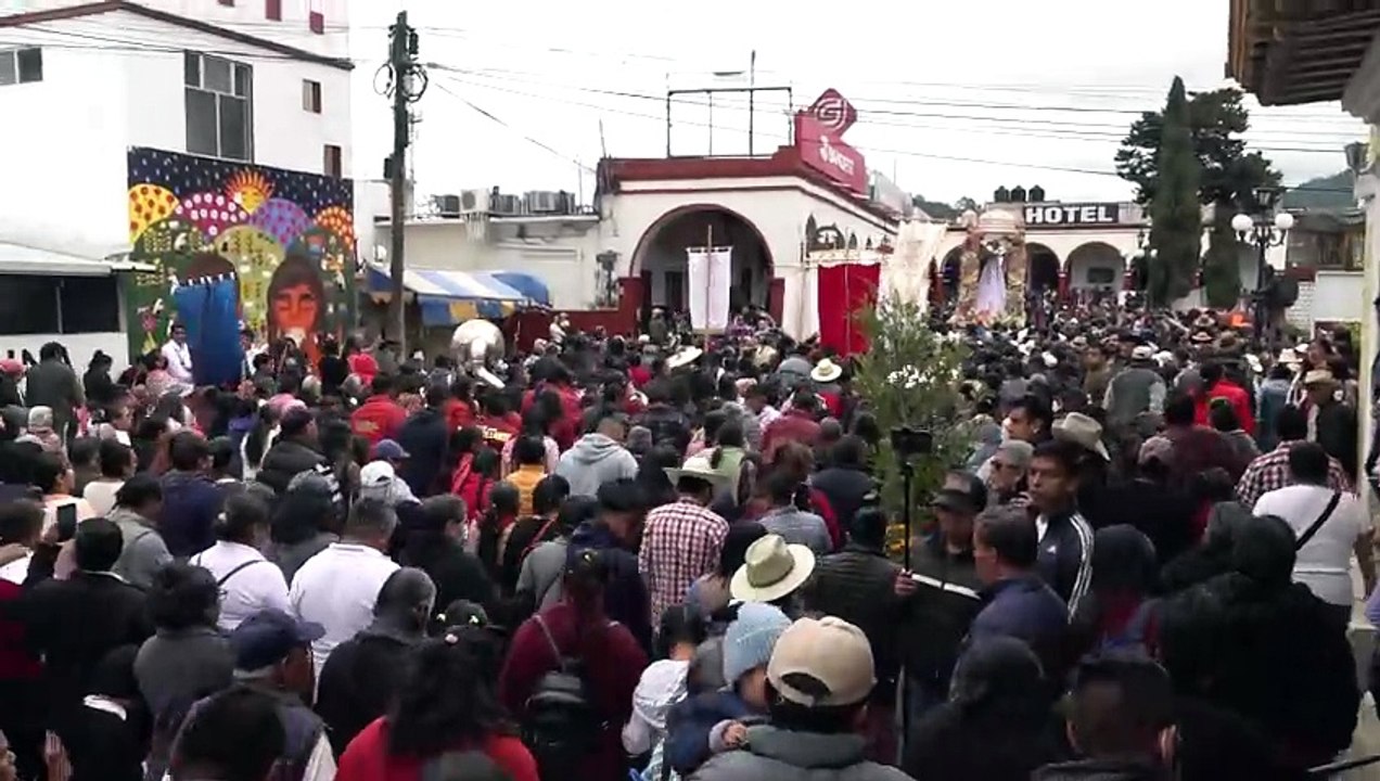 Mucha gente en la procesión de la Virgen de la Asunción | Fiestas de octubre 2024 | Tlaxiaco Oaxaca 2024