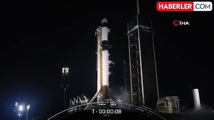 SpaceX Dragon Uzay Aracı Uluslararası Uzay İstasyonu'na Fırlatıldı