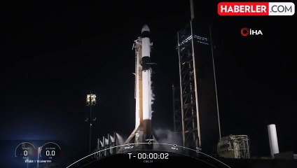 SpaceX Dragon Uzay Aracı Uluslararası Uzay İstasyonu'na Fırlatıldı