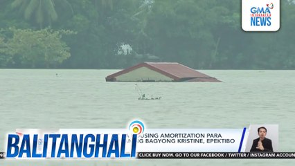 NHA - Moratorium sa housing amortization para sa mga naapektuhan ng Bagyong Kristine, epektibo ngayong buwan | Balitanghali