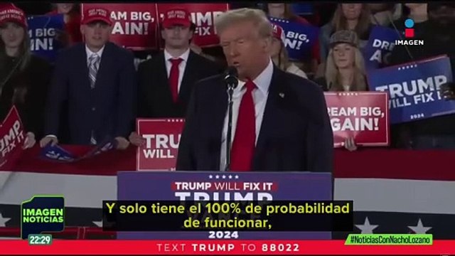 Trump amenazó a México con imponer aranceles del 25% | Noticias con Nacho Lozano