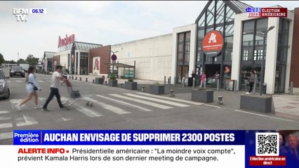 Auchan envisage de supprimer 2.300 emplois dans un plan social d'ampleur
