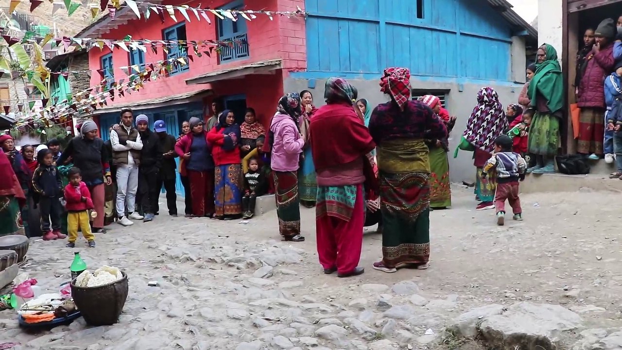 Marriage in Nepal and Dance in Naumati Baja | Traditional Cultural Nepalese Music and Dance |