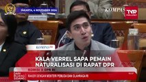 Kala Verrel Bramasta Sapa Estella Raquel dan Noa Johanna saat Rapat Komisi X DPR dan Menpora Dito