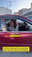 Talihsiz kaza sonrası sosyal medyada gündem oldular! Arabayı aldıkları gibi vurdular