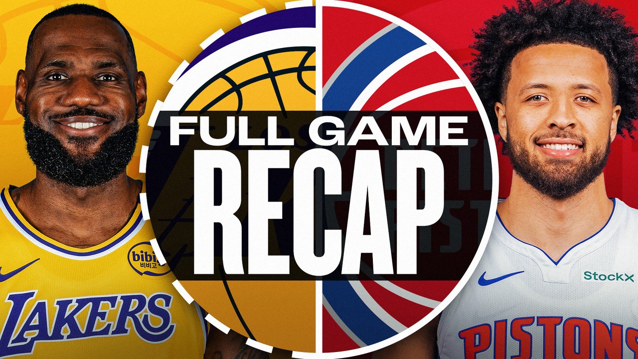 Game Recap: Pistons 115, Lakers 103