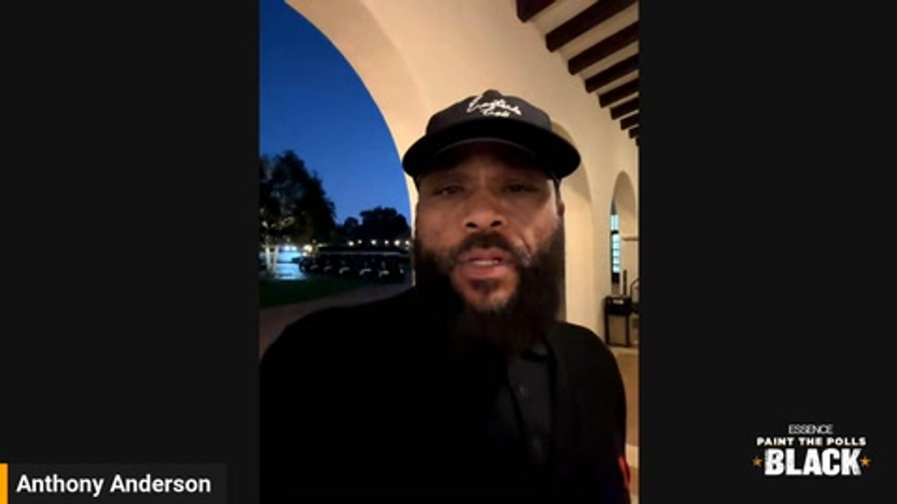 Anthony Anderson Get Out And Vote