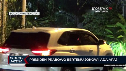 Presiden Prabowo Bertemu Jokowi di Solo, Ada Apa?