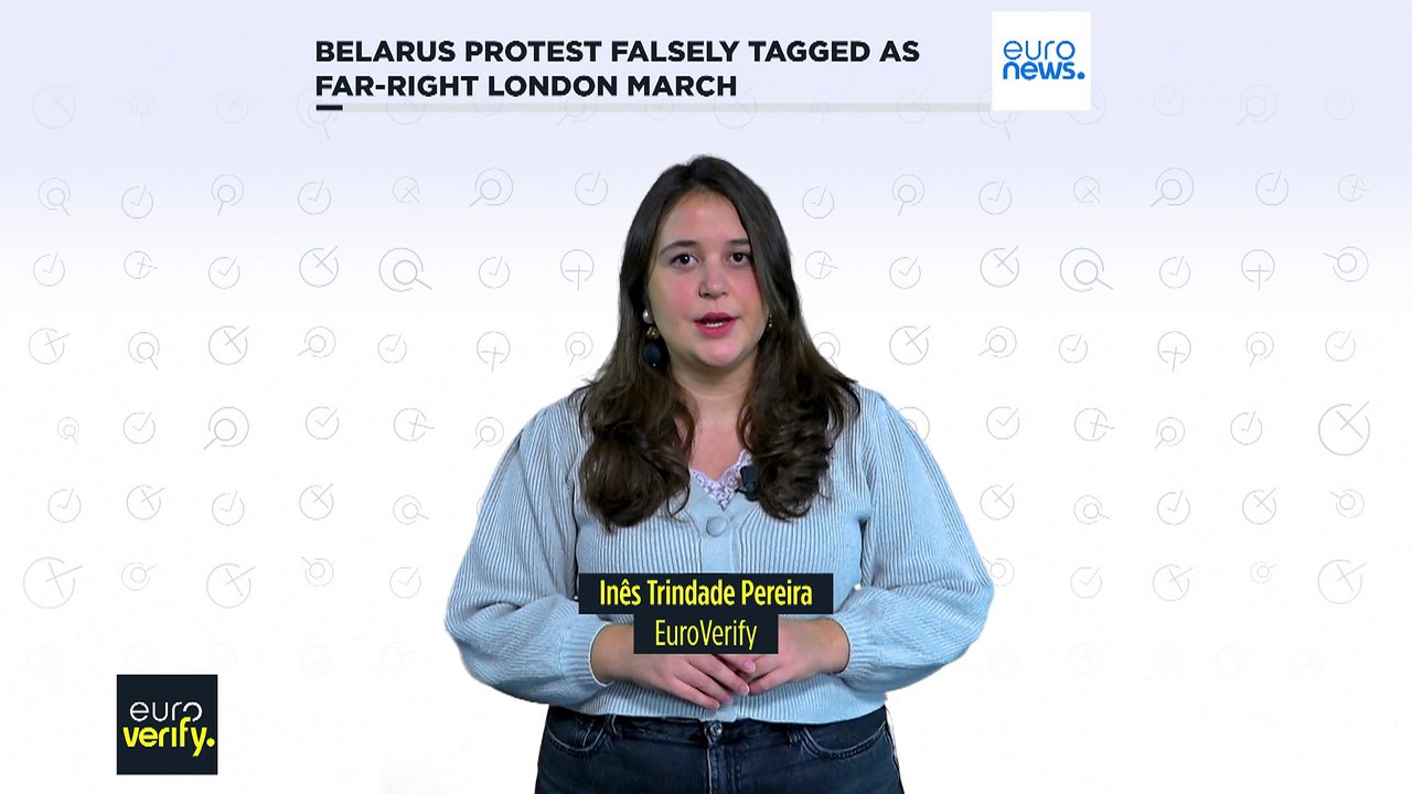 Fact check: Belarus protest falsely shared as far-right London march