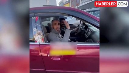 Siirt'ten Esenyurt'a araç almaya gelen vatandaş böyle kaza yaptı