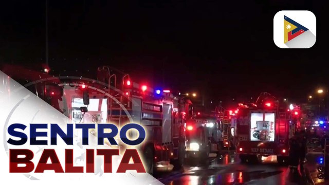 Bahagi ng Commonwealth Market, nasunog kaninang madaling araw