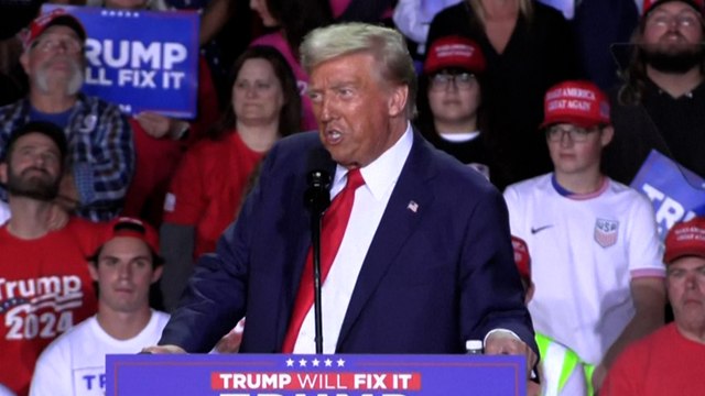 Présidentielle américaine : Trump veut mener l’Amérique et le monde vers « de nouveaux sommets »