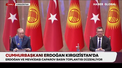 Cumhurbaşkanı Erdoğan'dan Kırgızistan'da 'FETÖ ile mücadele' mesajı