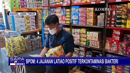 BPOM Kediri Temukan Kontaminasi Bakteri dalam Jajanan 'Latiao' Asal Tiongkok!