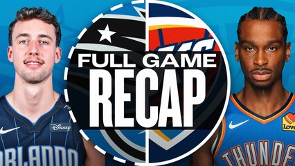 Game Recap: Magic 102, Thunder 86
