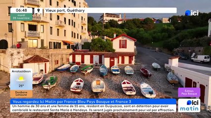 05/11/2024 - ICI Matin France Bleu Pays Basque en vidéo