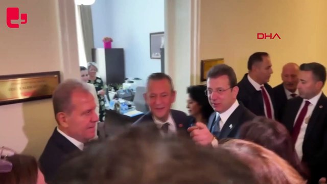 Özgür Özel, Ekrem İmamoğlu görüşmesi TBMM’de başladı