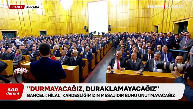 MHP Lideri Devlet Bahçeli: Teröristbaşı gelip terörün bittiğini açıklasın, sözümün arkasındayım