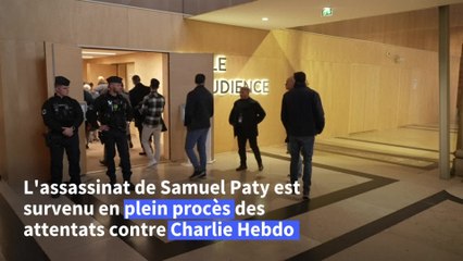 Ouverture du procès de huit personnes jugées après l'assassinat de Samuel Paty