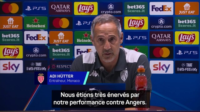 Hütter : Très énervés après la défaite contre Angers