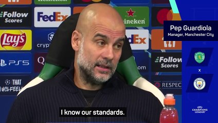 'It's not possible for City to win the treble' - Guardiola