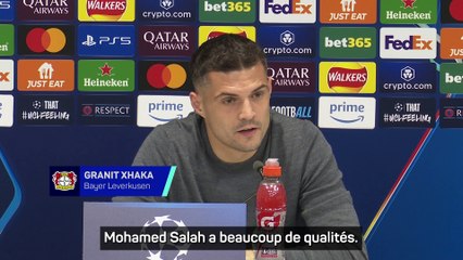 Xhaka : “Il faut être dans un bon jour pour arrêter Salah”