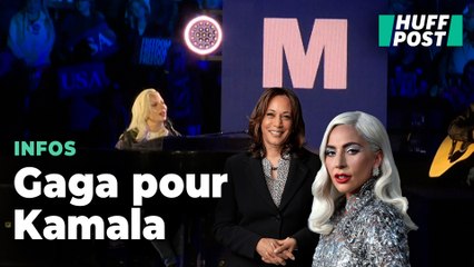 Lady Gaga avait un message pour les électrices lors du dernier meeting de Kamala Harris