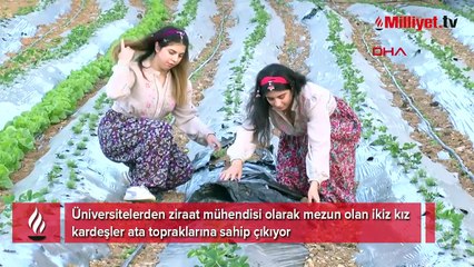 Üniversiteyi bitirir bitirmez işe koyuldular! İkiz kardeşlerin hayatı film oldu