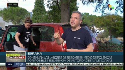 Continúan labores de rescate en medio de polémicas por posible negligencia de autoridades españolas