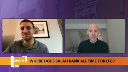 Where does Mohammed Salah rank on the all-time Liverpool greats list?