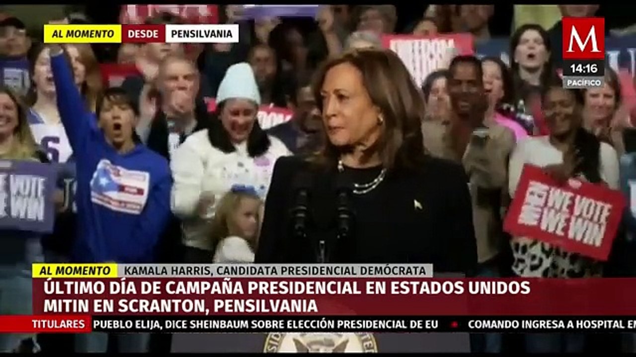 Cierre de campañas en Estados Unidos