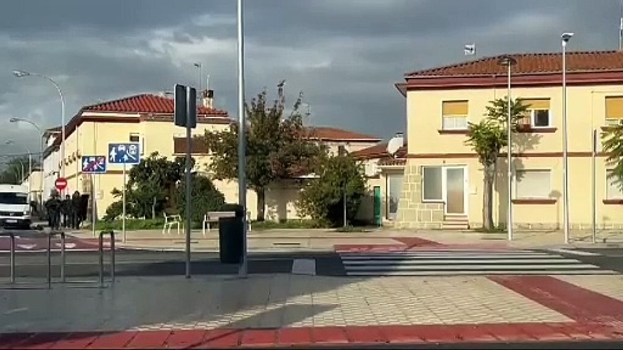 Espectacular operación antidroga en Pamplona