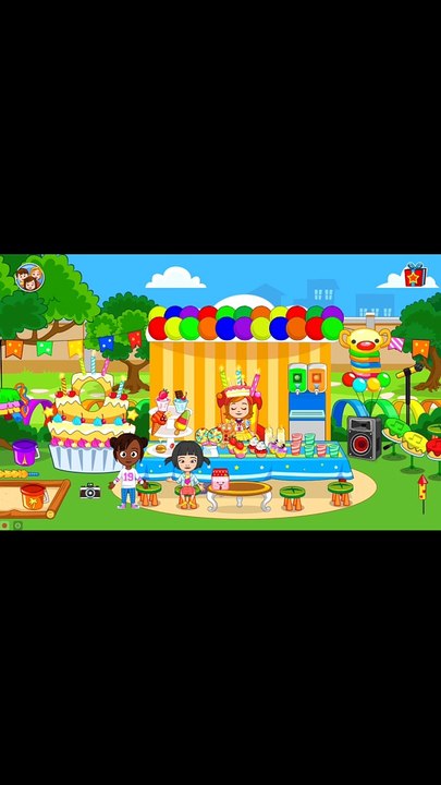 Mickey, Ricky and Nicky go to a Birthday Party