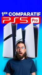 1ER COMPARATIF PS5 PRO, SLIM et FAT 