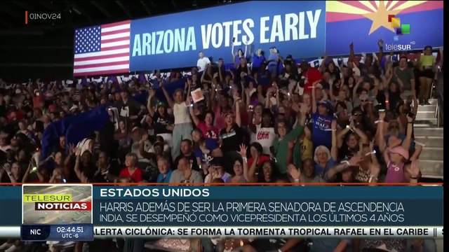 Kamala Harris de convertirse presidenta de los EE.UU. marcaría un hito historico tras ser la primera mujer en la presidencia