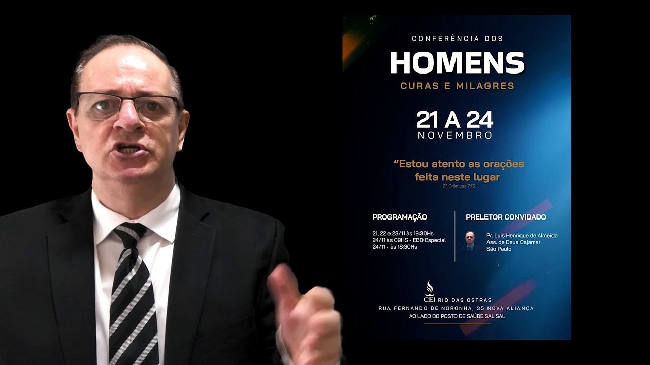 Culto curas KM43, Cajamar, SP, EBD NA TV, Pr Henrique, 9999152-0454
