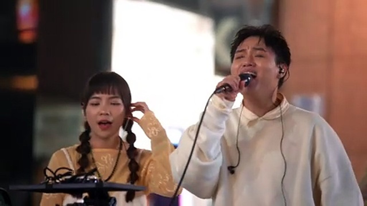 好朋友的祝福（A-Lin）陳孟蕎.小芋 241102街頭金曲串燒 #忠駝論壇 #fyp @o.s.t_ejay0519 @chen_meng_ciao